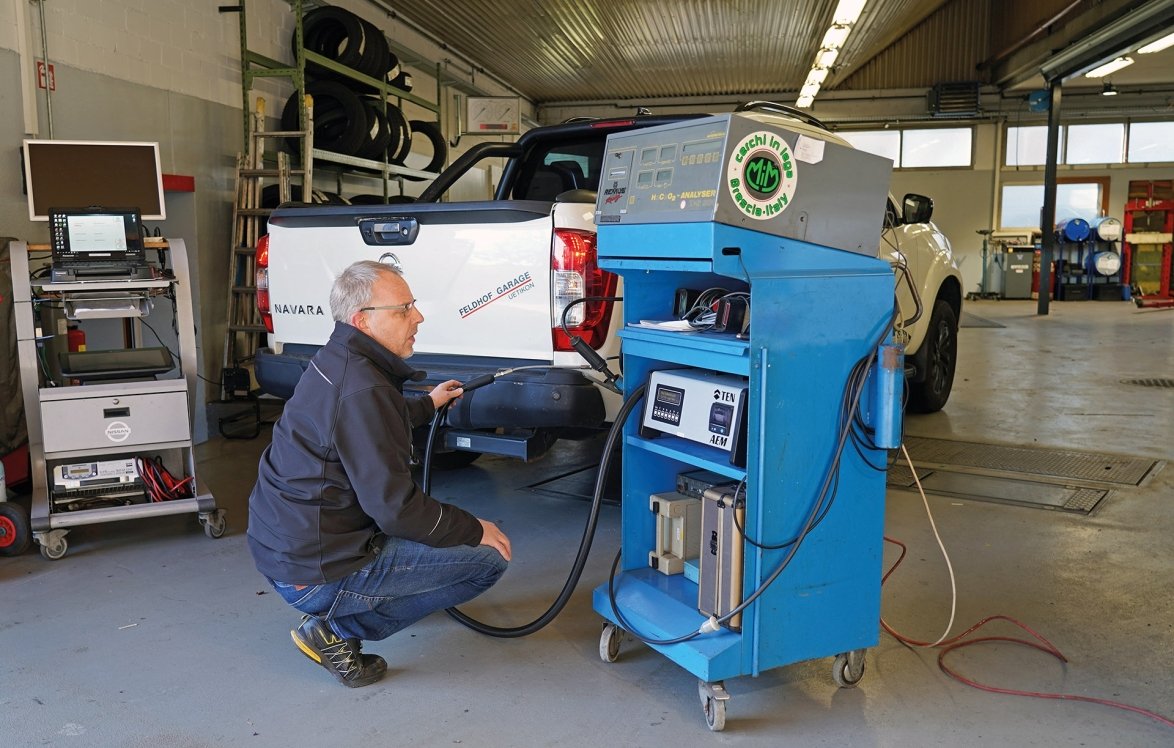 Controllo del numero di particelle per i motori diesel